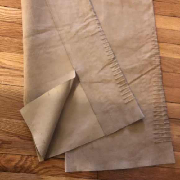 Suede Kenneth Cole Luxury Bohemian Style Pants,  6 (NWT) & 12 (NWOT) - Picture 13 of 16